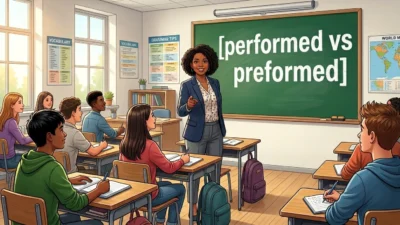 performed vs preformed