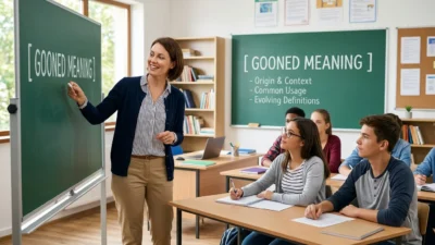 gooned meaning