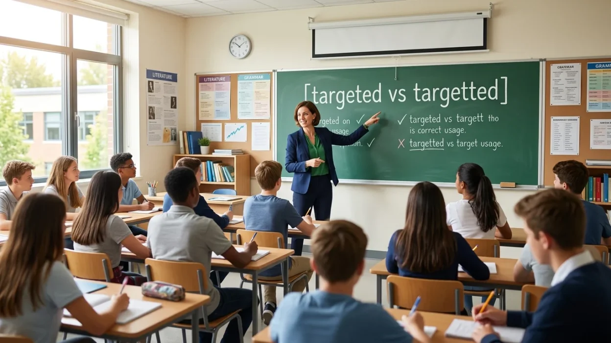 targeted vs targetted