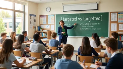 targeted vs targetted