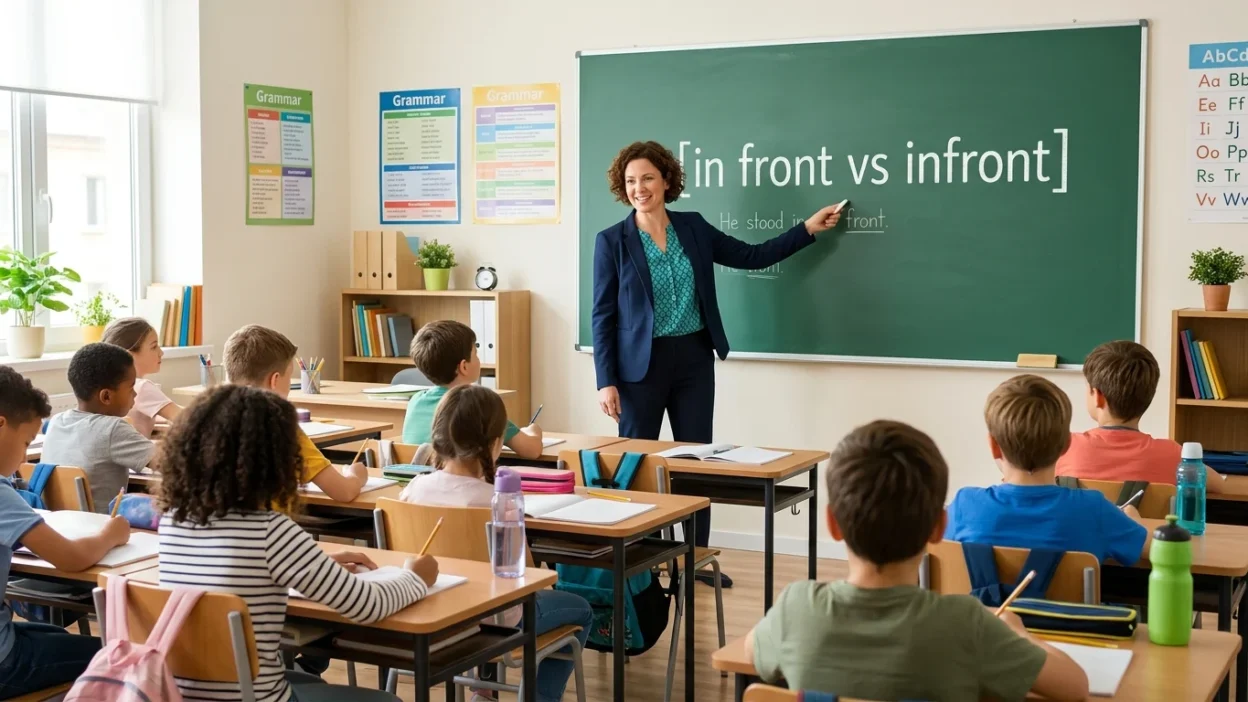 in front vs infront