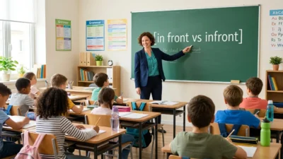 in front vs infront