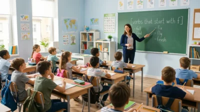 verbs that start with f