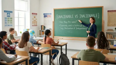 unalienable vs inalienable