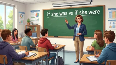 if she was vs if she were