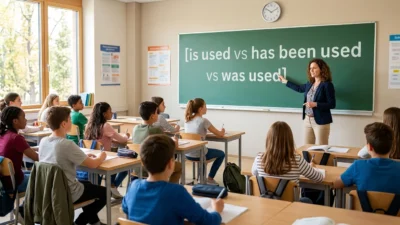 is used vs has been used vs was used