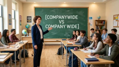 companywide vs company wide