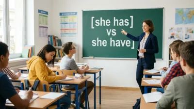 she has vs she have
