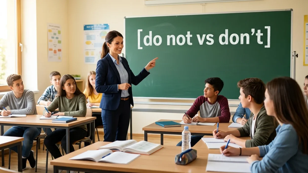 do not vs don’t