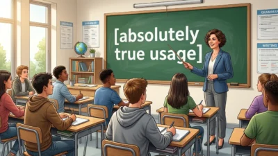 absolutely true usage