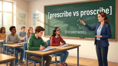 prescribe vs proscribe
