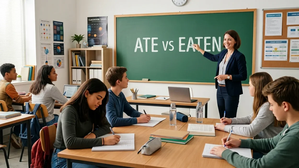 eaten vs ate
