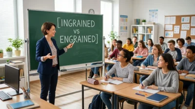 ingrained vs engrained