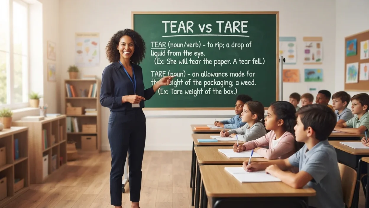 tear vs tare