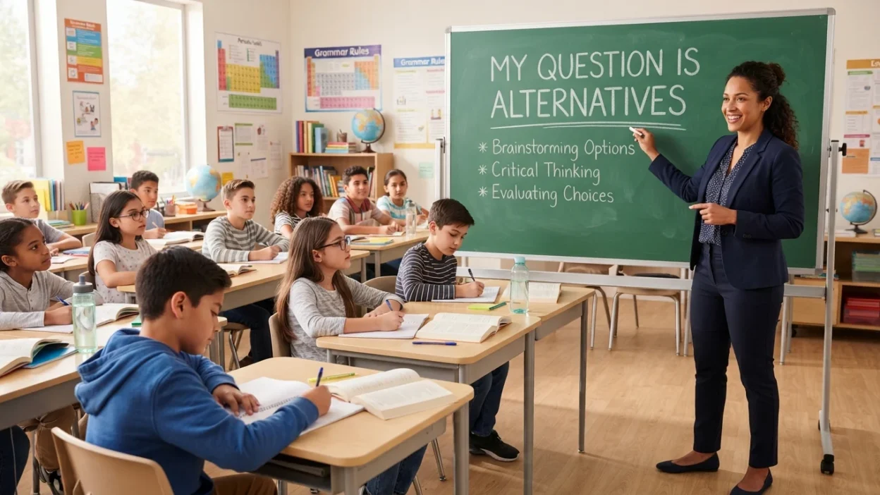 my question is alternatives