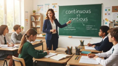 continuous vs contious