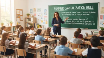 summer capitalization rule