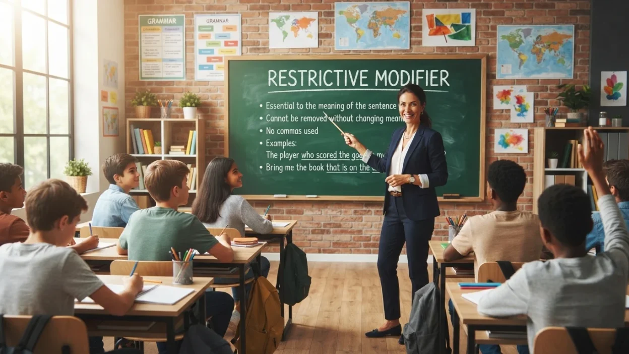 restrictive modifier